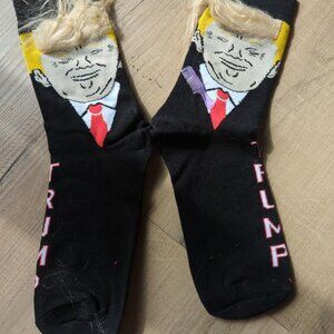 Trump Unisex Socks Trump 2024 Stylish Hair Socks Perfect Trump Merchandise Gift